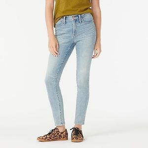 J-Crew Highrise Toothpick Skinny Jean
